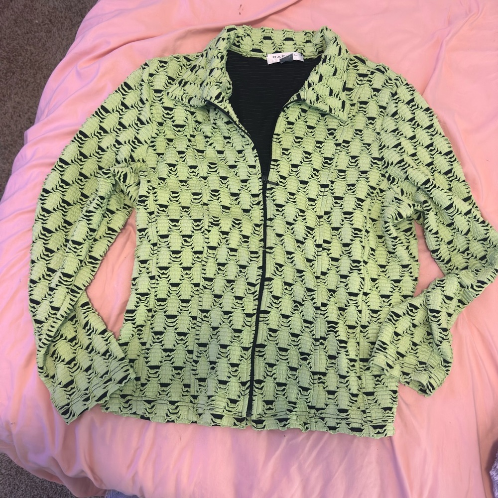 EUC RAFAEL Sport Zip Up Jacket Size XL - Picture 2 of 3